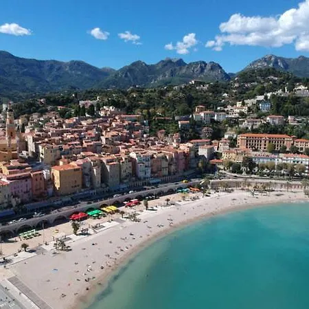Monaco # Menton - Pool - Center - Private Parking - Clim - Fast Wifi - Solarium - Full Renovated - Beach & Sun - Apartment Roquebrune-Cap-Martin