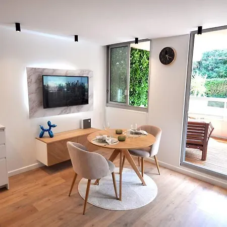 Monaco # Menton - Pool - Center - Private Parking - Clim - Fast Wifi - Solarium - Full Renovated - Beach & Sun - Apartmán Roquebrune-Cap-Martin