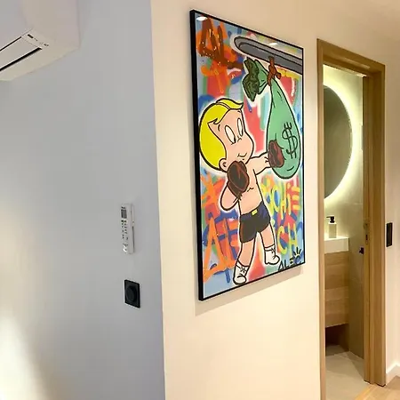Monaco # Menton - Pool - Center - Private Parking - Clim - Fast Wifi - Solarium - Full Renovated - Beach & Sun - Apartmán